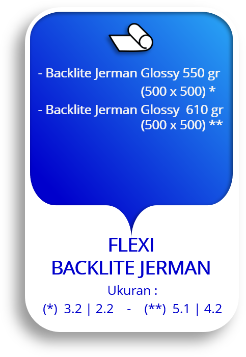 FLEXI BACKLITE JERMAN