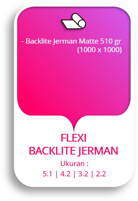 FLEXI BACKLITE JERMAN