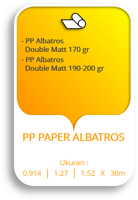 PP PAPER ALBATROS