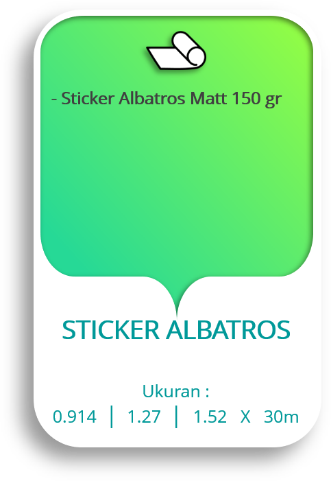 STICKER ALBATROS