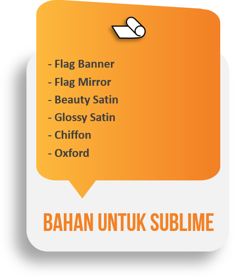 BAHAN UNTUK SUBLIME