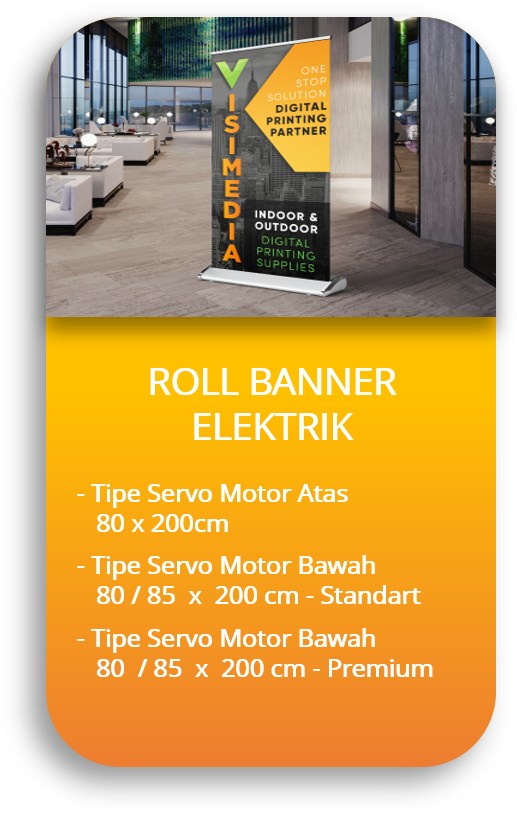 ROLL BANNER ELEKTRIK