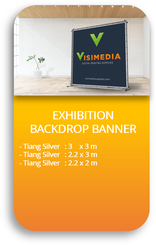 EXHIBITION BACKDROP BANNER